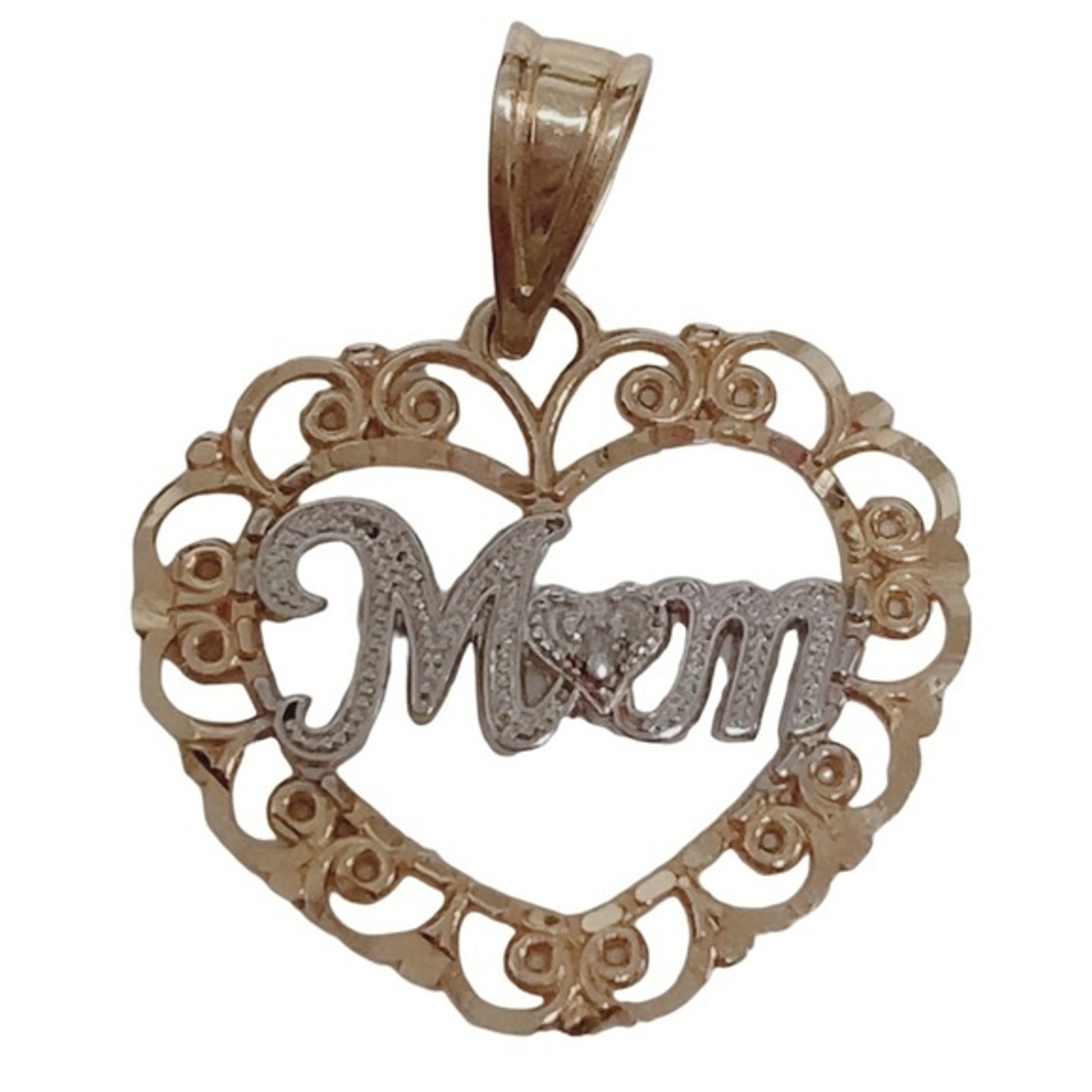 14k Mom Michael Anthony Heart Pendant Only 299$